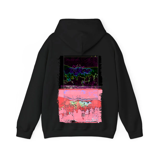BASSWOODS RED/BLACK HOODIE