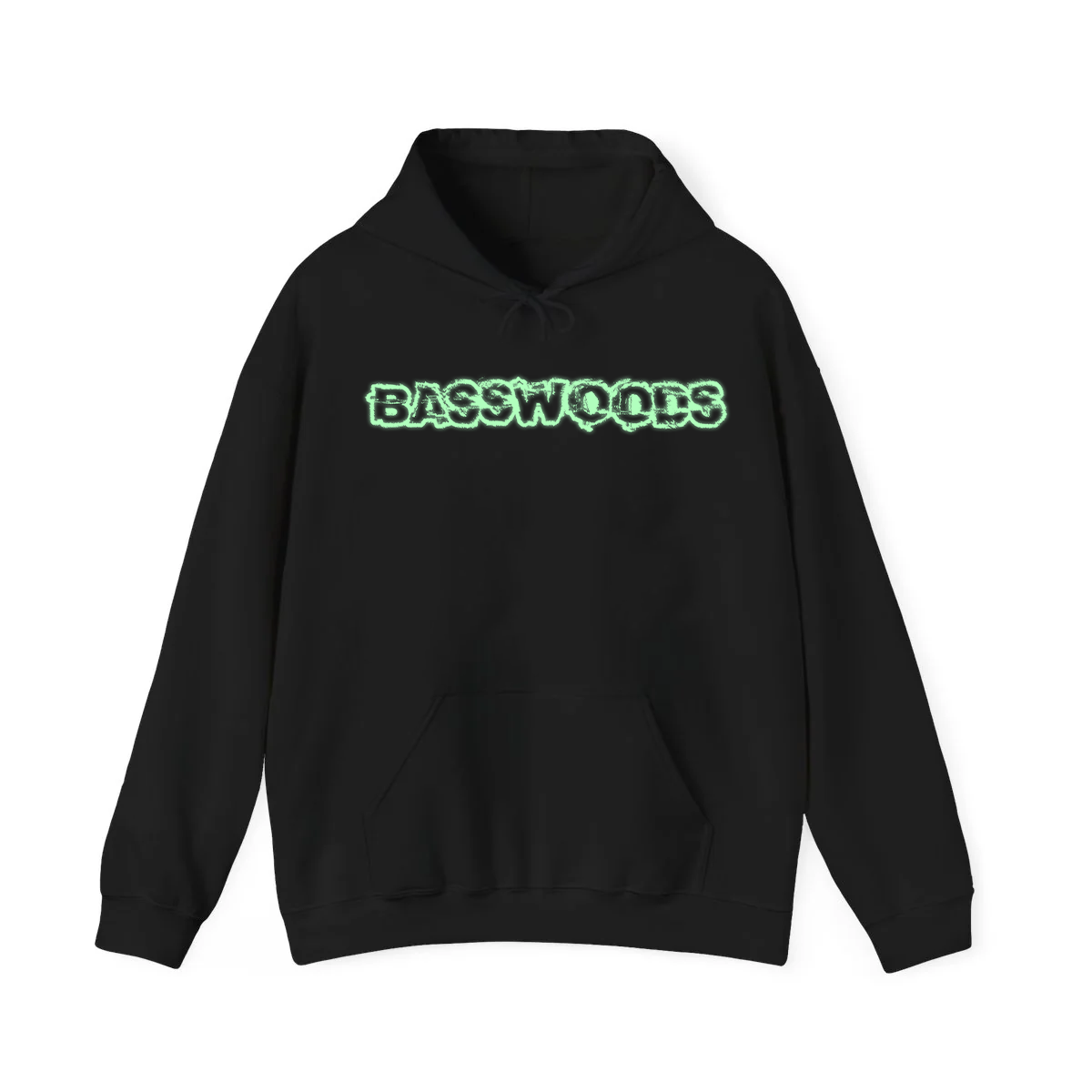 BASSWOODS GREEN NEON HOODIE