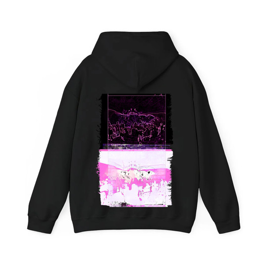 BASSWOODS NEON PINK HOODIE