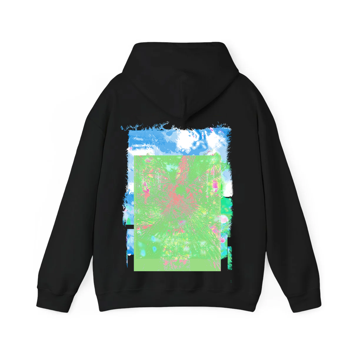 BASSWOODS GREEN NEON HOODIE