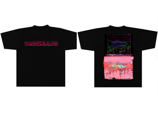 BASSWOODS RED AND BLACK T SHIRT