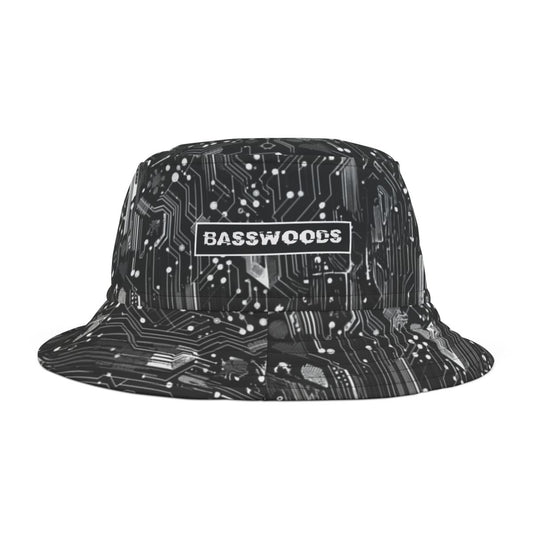 GLITCHY BUCKET HAT