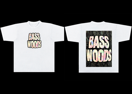 BASSWOODS WHITE CAMO T SHIRT